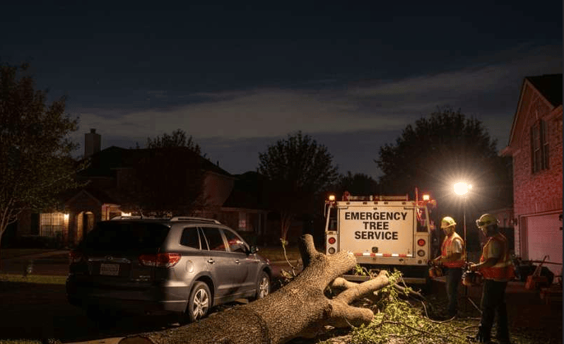 Mobile AL Tree Care Emergency Tree Services - fallen tree removal after storm damage